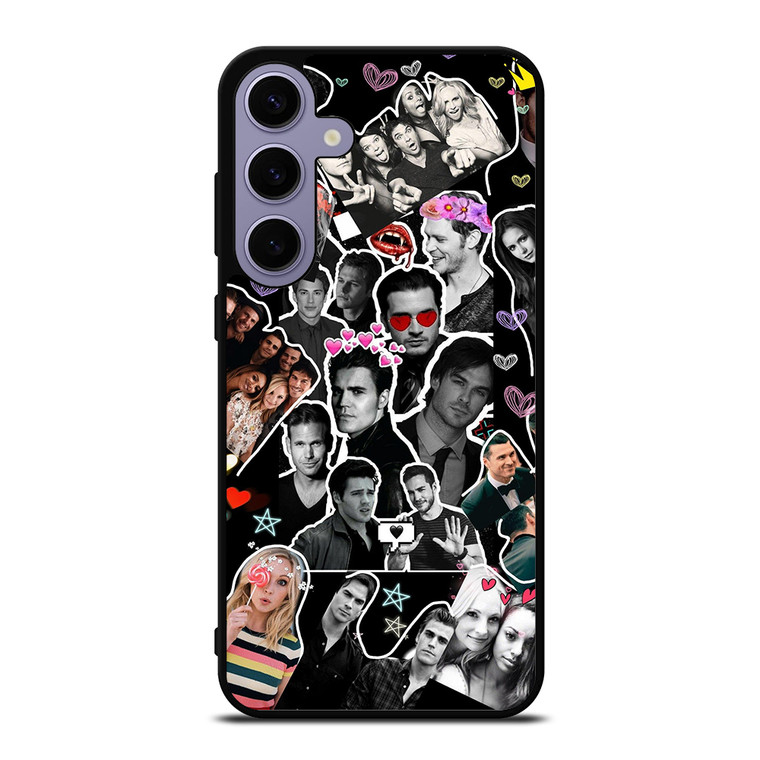 THE VAMPIRE DIARIES COLLAGE Samsung Galaxy S24 Plus Case Cover THE VAMPIRE DIARIES COLLAGE Samsung Galaxy S24 Plus Case Cover