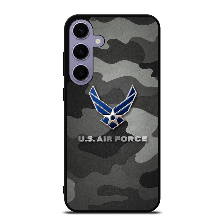 US AIR FORCE CAMO LOGO  Samsung Galaxy S24 Plus Case Cover