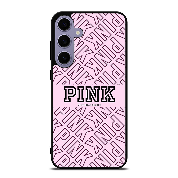 VICTORIA'S SECRET PINK LOGO PATTERN Samsung Galaxy S24 Plus Case Cover