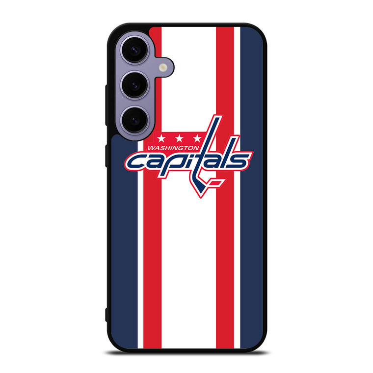 WASHINGTON CAPITALS STRIPE Samsung Galaxy S24 Plus Case Cover