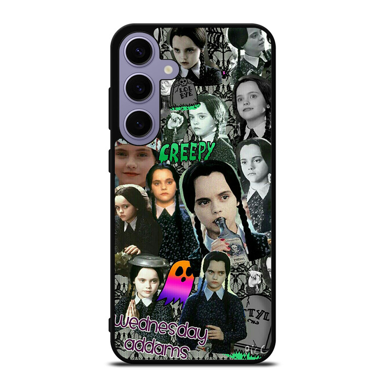 WEDNESDAY ADDAMS COLLAGE Samsung Galaxy S24 Plus Case Cover