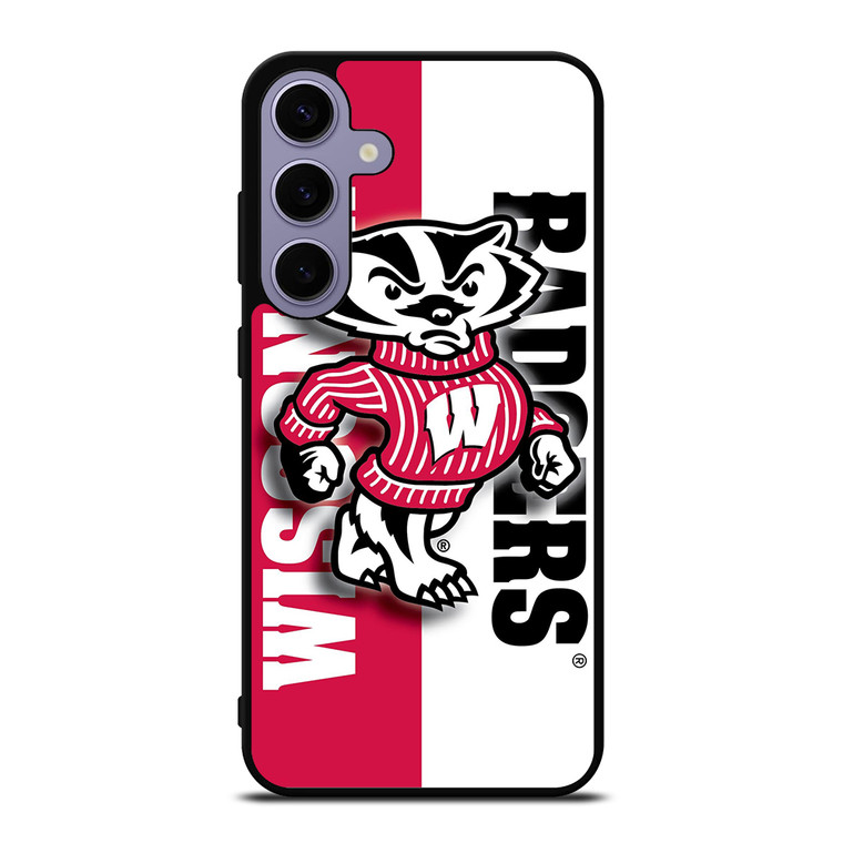 WISCONSIN BADGERS LOGO NEW Samsung Galaxy S24 Plus Case Cover