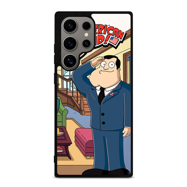 AMERICAN DAD CARTOON 2 Samsung Galaxy S24 Ultra Case Cover