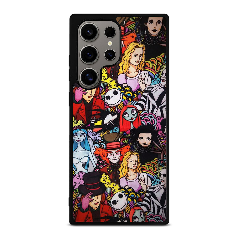 BEETLEJUICE TIM BURTON COLLAGE Samsung Galaxy S24 Ultra Case Cover