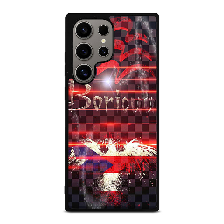 BORICUA PUERTO RICO FLAG Samsung Galaxy S24 Ultra Case Cover
