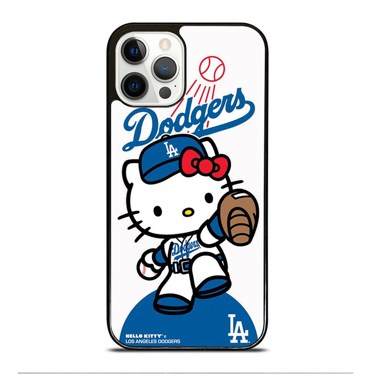 LA DODGERS HELLO KITTY 3 iPhone 12 Pro Case Cover