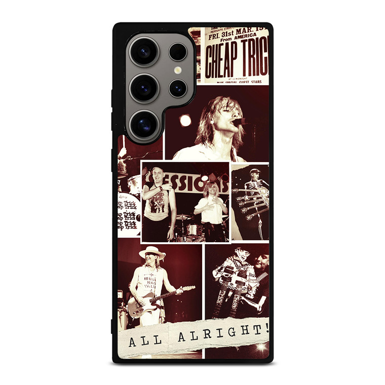 CHEAP TRICK BAND COLLAGE Samsung Galaxy S24 Ultra Case Cover