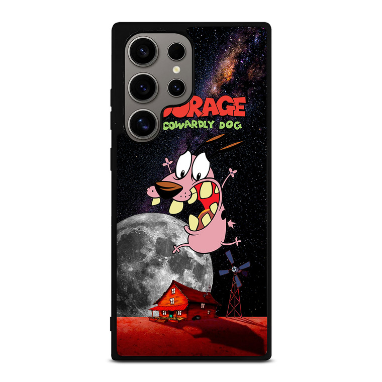 COURAGE THE COWARDLY DOG SPACE Samsung Galaxy S24 Ultra Case Cover
