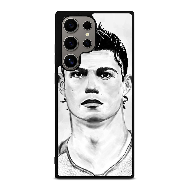 CRISTIANO RONALDO SKETCH Samsung Galaxy S24 Ultra Case Cover