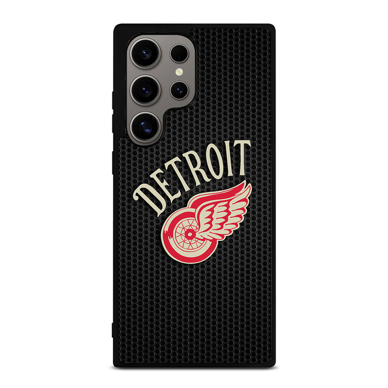 DETROIT RED WINGS METAL LOGO Samsung Galaxy S24 Ultra Case Cover