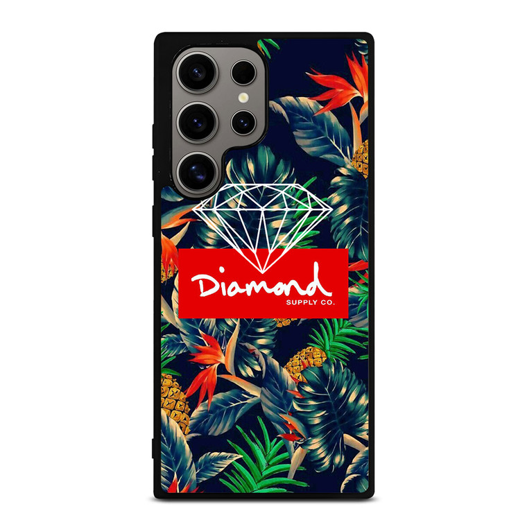DIAMOND SUPPLY CO FLORAL LOGO Samsung Galaxy S24 Ultra Case Cover DIAMOND SUPPLY CO FLORAL LOGO Samsung Galaxy S24 Ultra Case Cover