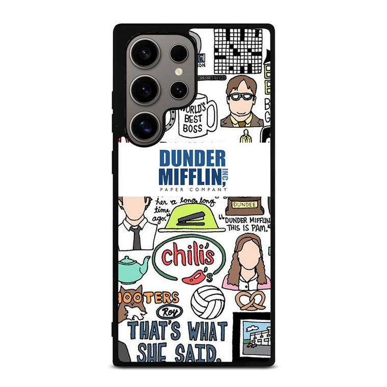DUNDER MIFFLIN COLLAGE Samsung Galaxy S24 Ultra Case Cover