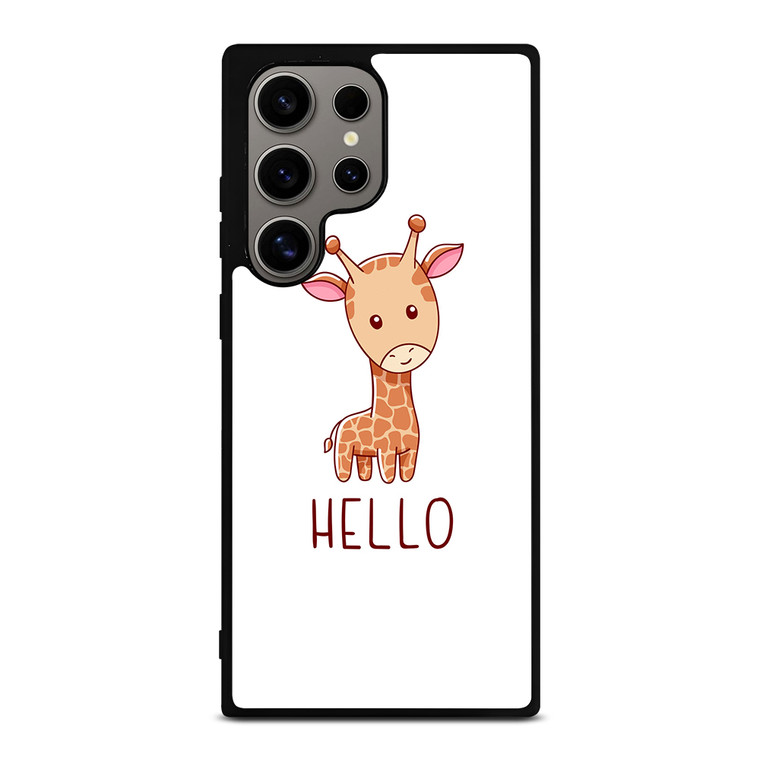 GIRAFFE HELLO Samsung Galaxy S24 Ultra Case Cover