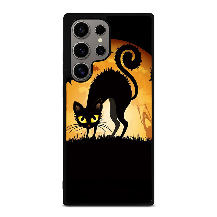 HALLOWEEN CAT Samsung Galaxy S24 Ultra Case Cover