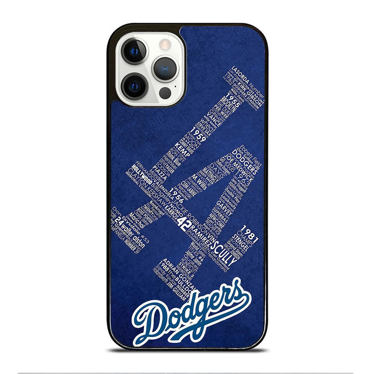 LOS ANGELES DODGERS 3 iPhone 12 Pro Case Cover
