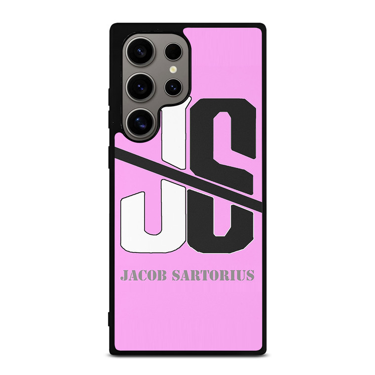 JACOB SARTORIUS PINK LOGO Samsung Galaxy S24 Ultra Case Cover