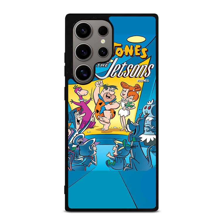 JETSONS MEET FLINTSTONES Samsung Galaxy S24 Ultra Case Cover JETSONS MEET FLINTSTONES Samsung Galaxy S24 Ultra Case Cover