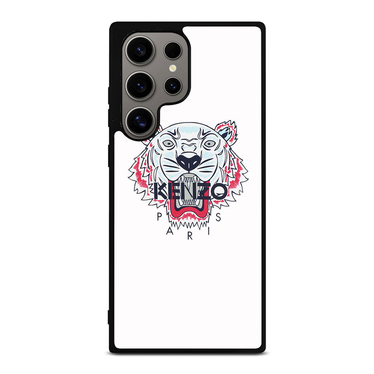 KENZO PARIS WHITE Samsung Galaxy S24 Ultra Case Cover