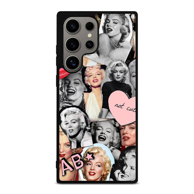 MARILYN MONROE COLLAGE Samsung Galaxy S24 Ultra Case Cover MARILYN MONROE COLLAGE Samsung Galaxy S24 Ultra Case Cover