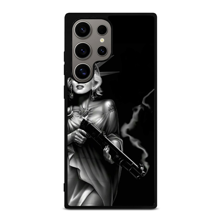 MARILYN MONROE FIRE Samsung Galaxy S24 Ultra Case Cover MARILYN MONROE FIRE Samsung Galaxy S24 Ultra Case Cover