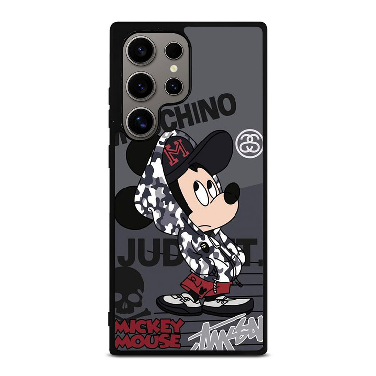 MICKEY MOUSE MOSCHINO Samsung Galaxy S24 Ultra Case Cover MICKEY MOUSE MOSCHINO Samsung Galaxy S24 Ultra Case Cover