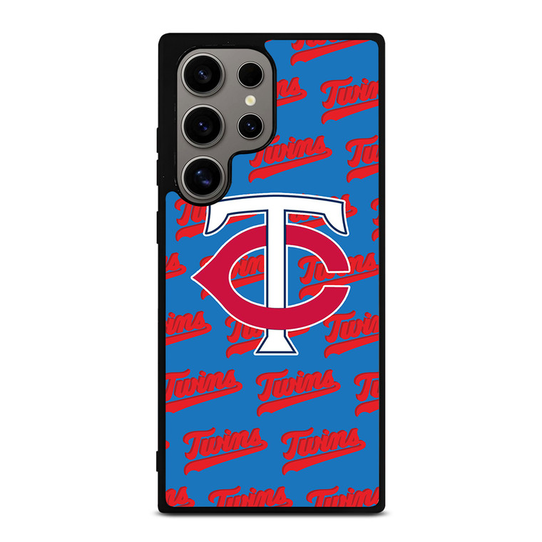 MINNESOTA TWINS MLB LOGO Samsung Galaxy S24 Ultra Case Cover