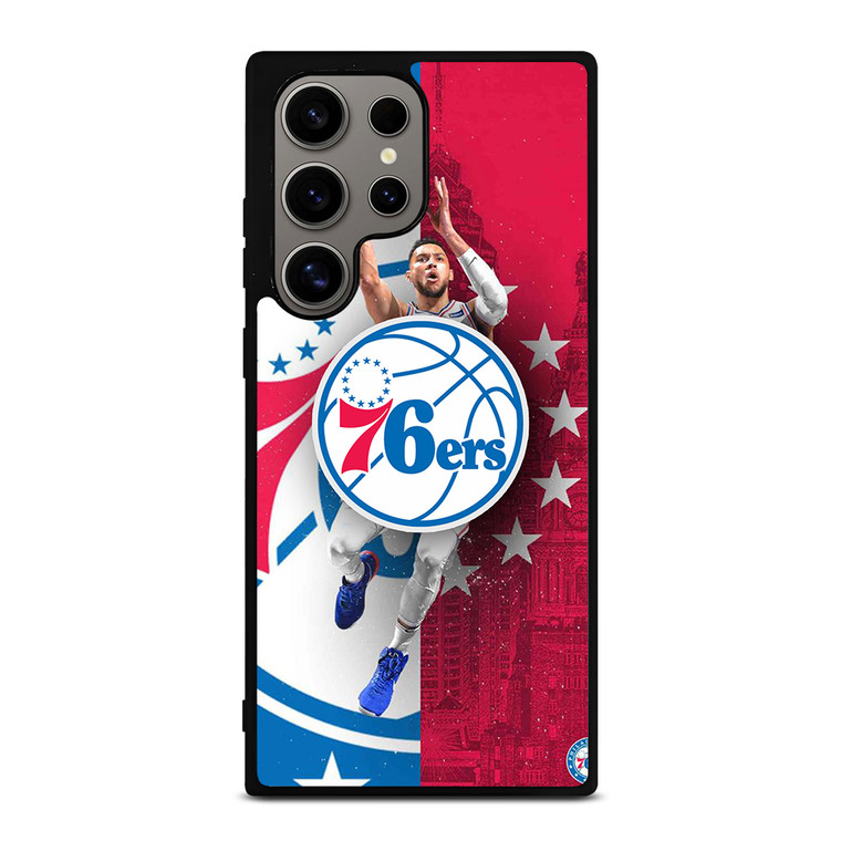 PHILADELPHIA 76ERS NBA Samsung Galaxy S24 Ultra Case Cover PHILADELPHIA 76ERS NBA Samsung Galaxy S24 Ultra Case Cover