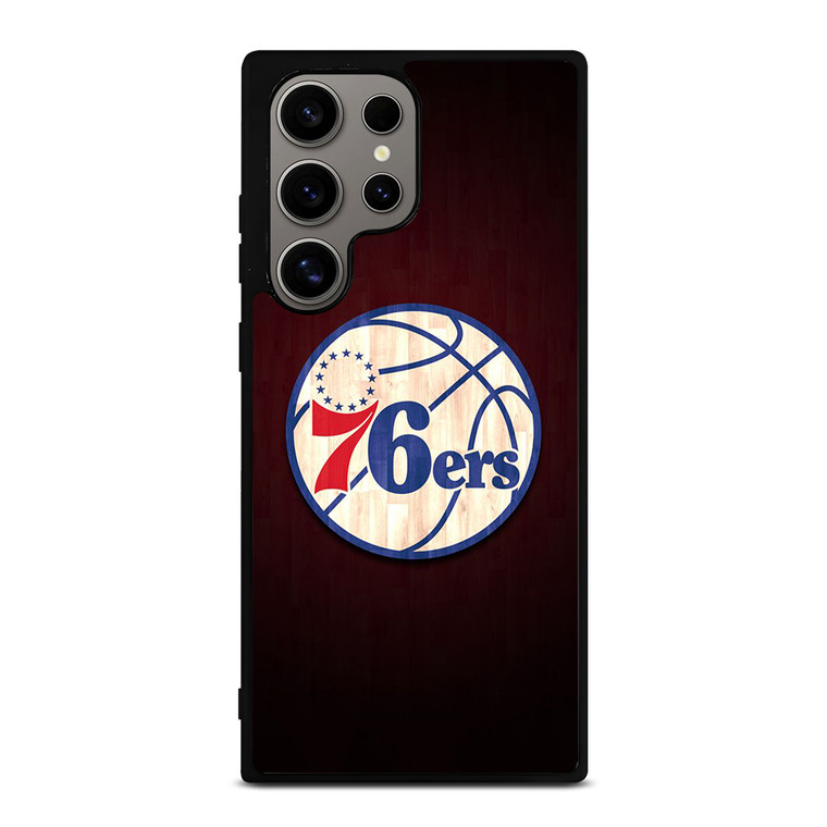 PHILADELPHIA 76ERS WOODEN LOGO Samsung Galaxy S24 Ultra Case Cover PHILADELPHIA 76ERS WOODEN LOGO Samsung Galaxy S24 Ultra Case Cover