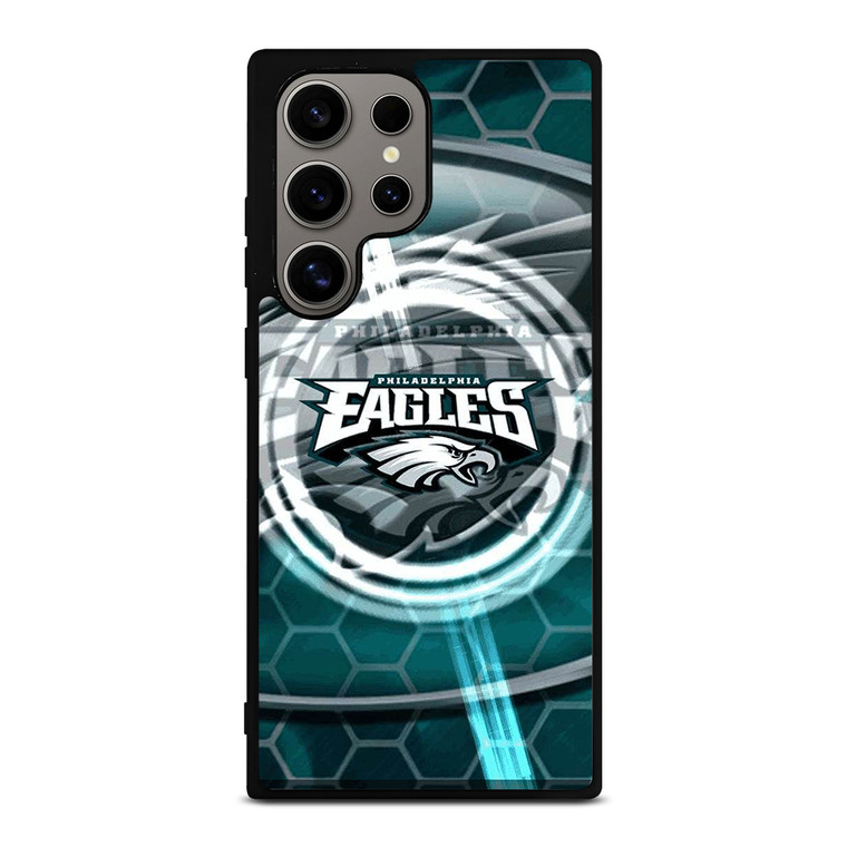 PHILADELPHIA EAGLES HEXAGON Samsung Galaxy S24 Ultra Case Cover