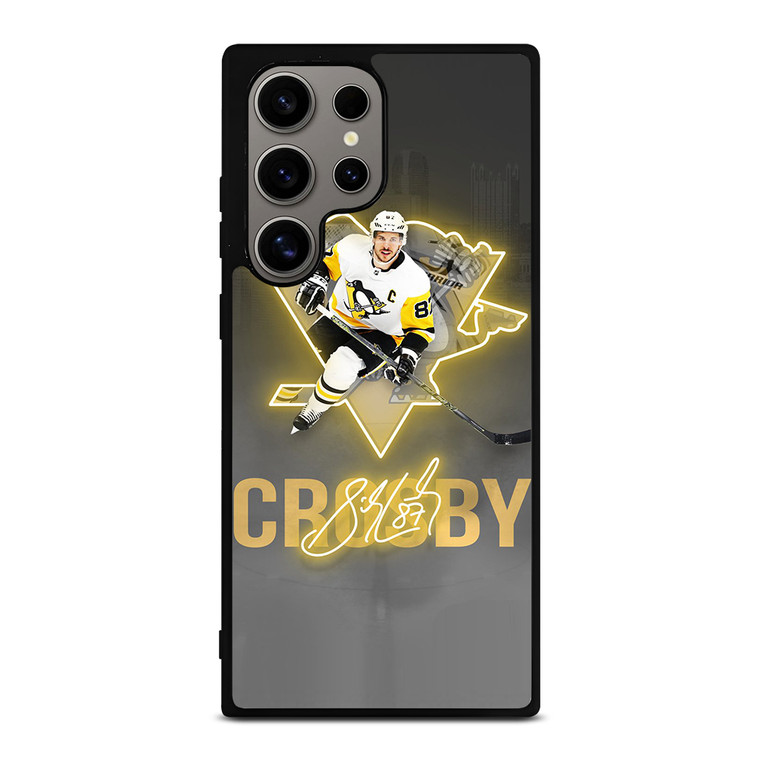 PITTSBURGH PENGUINS SIDNEY CROSBY SIGNATURE Samsung Galaxy S24 Ultra Case Cover