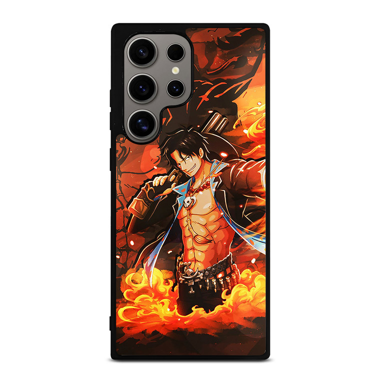 PORTGAS D ACE ONE PIECE Samsung Galaxy S24 Ultra Case Cover