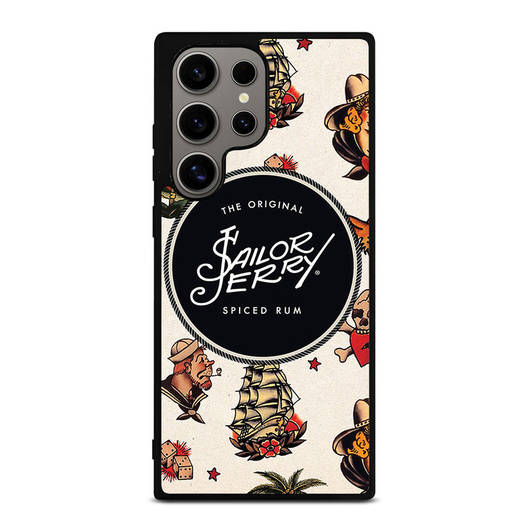 SAILOR JERRY PATTERN Samsung Galaxy S24 Ultra Case Cover