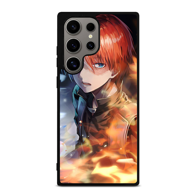 SHOTO TODOROKI FACE MY HERO ACADEMIA Samsung Galaxy S24 Ultra Case Cover