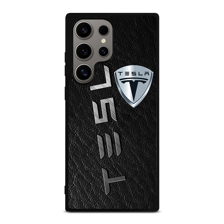 TESLA LOGO NEW Samsung Galaxy S24 Ultra Case Cover TESLA LOGO NEW Samsung Galaxy S24 Ultra Case Cover