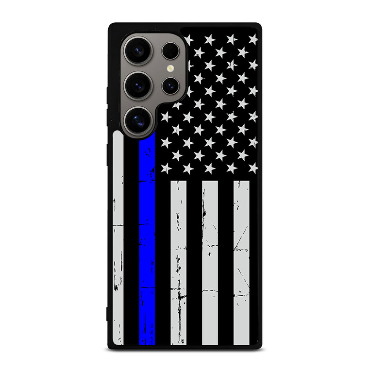 THIN BLUE LINE AMERICAN Samsung Galaxy S24 Ultra Case Cover