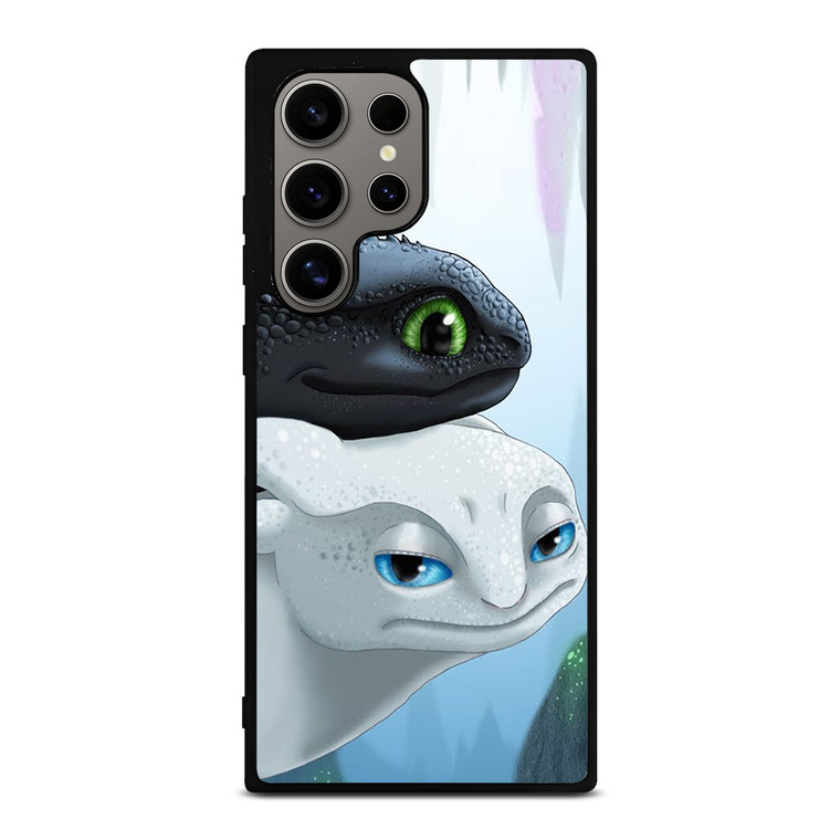 TOOTHLESS LIGHT FURY 1 Samsung Galaxy S24 Ultra Case Cover