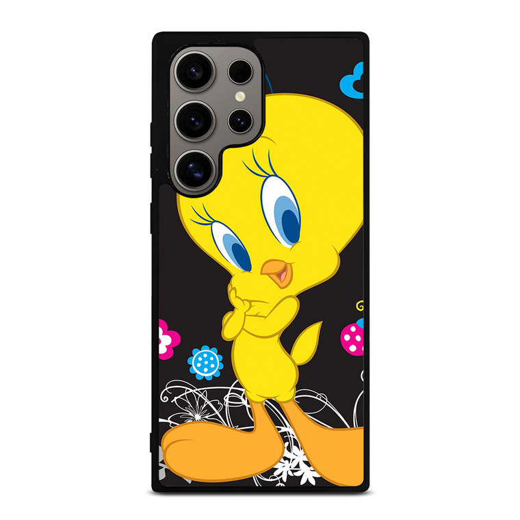 TWEETY BIRD FLORAL 2 Samsung Galaxy S24 Ultra Case Cover