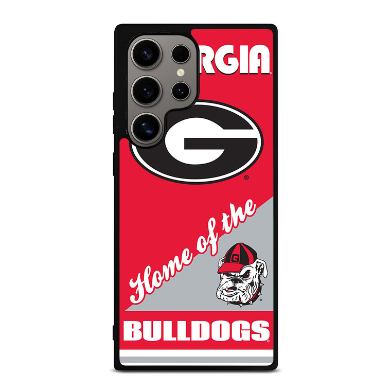 UNIVERSITY GEORGIA BULLDOGS 4 Samsung Galaxy S24 Ultra Case Cover