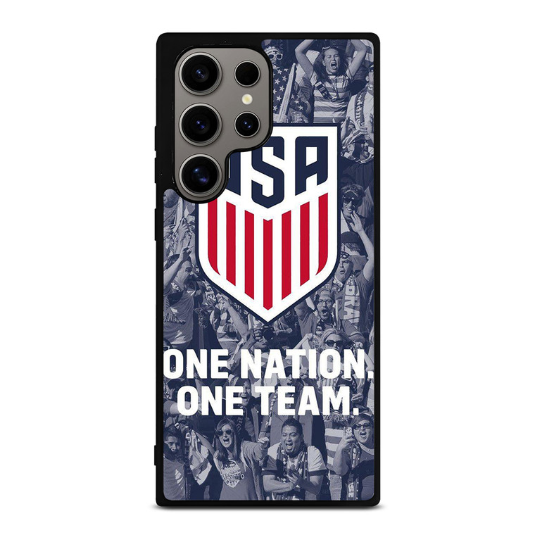 USA SOCCER TEAM ONE NATION ONE TEAM Samsung Galaxy S24 Ultra Case Cover