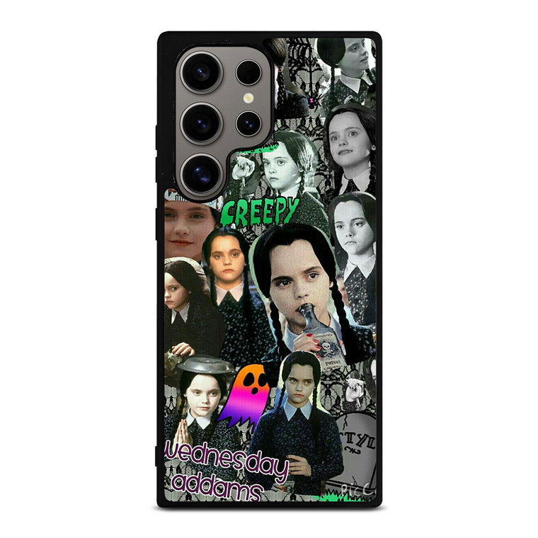 WEDNESDAY ADDAMS COLLAGE Samsung Galaxy S24 Ultra Case Cover