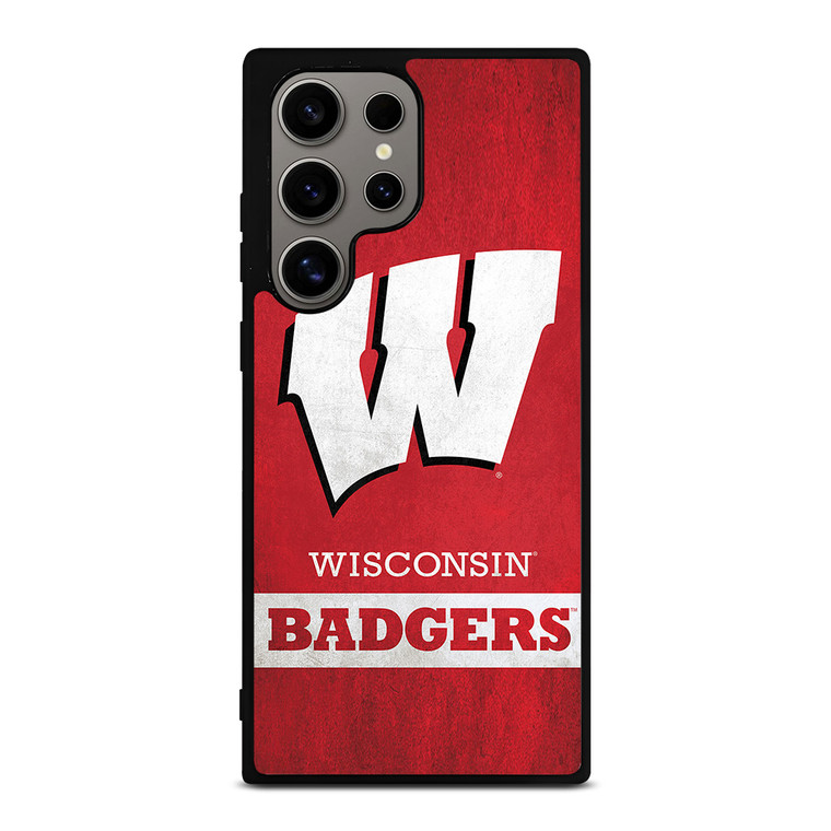 WISCONSIN BADGERS 3 Samsung Galaxy S24 Ultra Case Cover