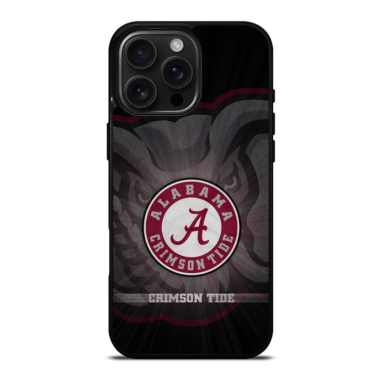 ALABAMA CRIMSON TIDE BAMA iPhone 16 Pro Max Case Cover