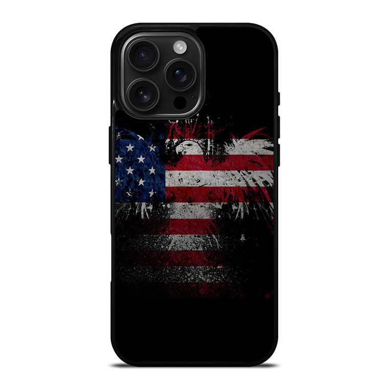 AMERICAN FLAG iPhone 16 Pro Max Case Cover