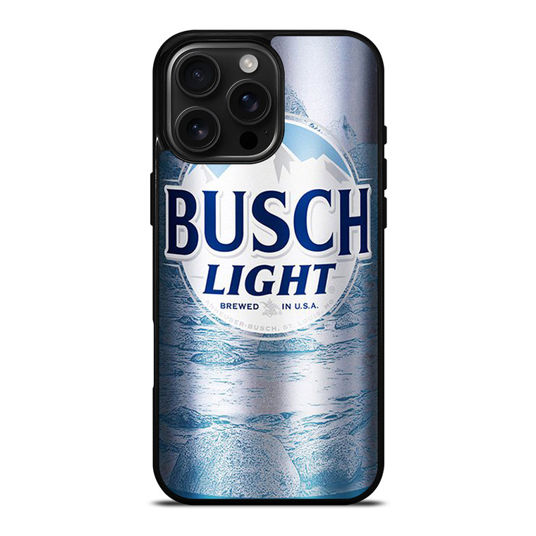 BUSCH LIGHT BOTTLE iPhone 16 Pro Max Case Cover