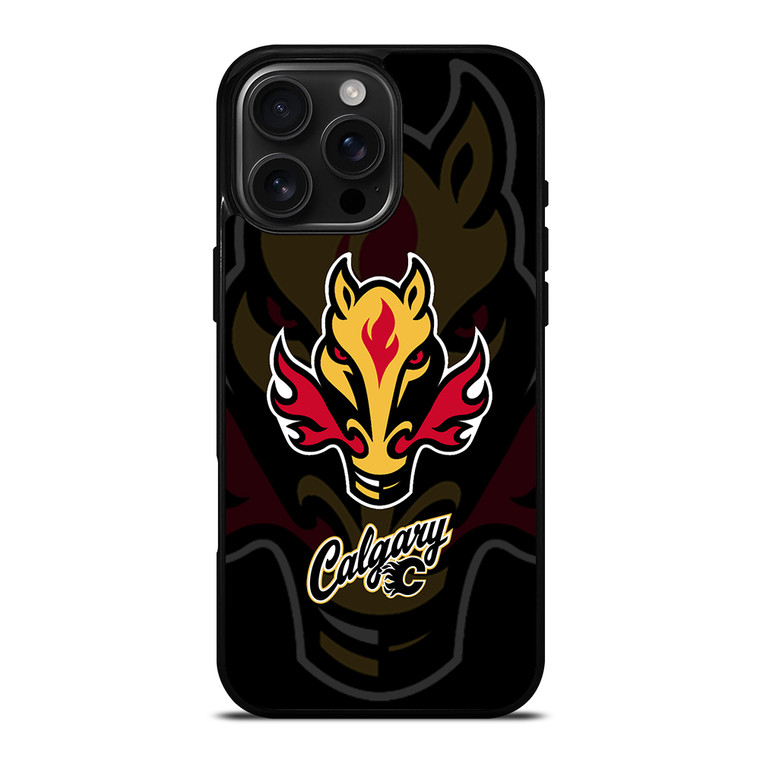 CALGARY FLAMES LOGO iPhone 16 Pro Max Case Cover