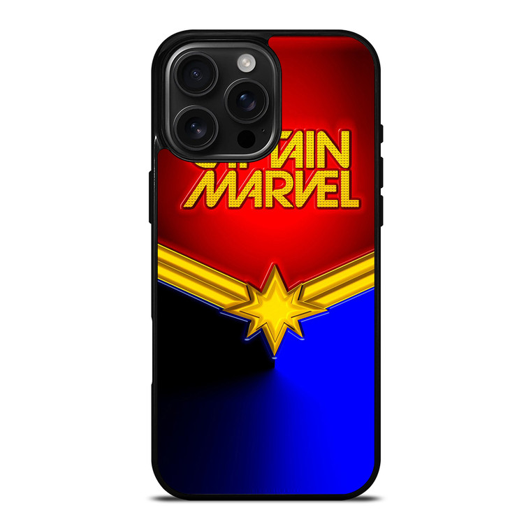 CAPTAIN MARVEL LOGO 1 iPhone 16 Pro Max Case Cover