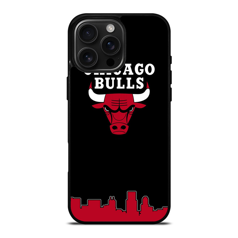 CHICAGO BULLS TEAM iPhone 16 Pro Max Case Cover