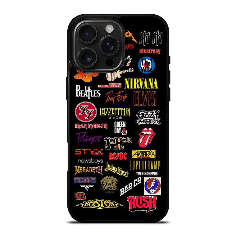 CLASSIC ROCK BAND 1 iPhone 16 Pro Max Case Cover