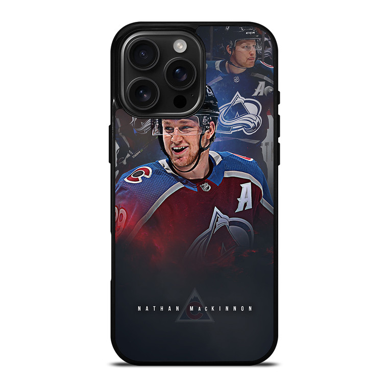COLORADO AVALANCHE NATHAN MACKINNON iPhone 16 Pro Max Case Cover