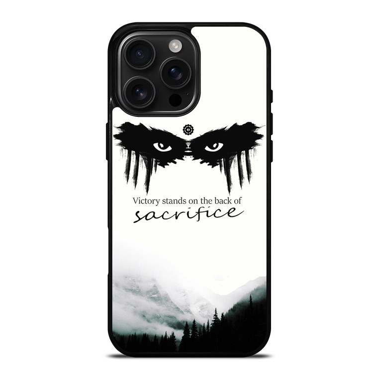 COMMANDER LEXA THE 100 EYES iPhone 16 Pro Max Case Cover